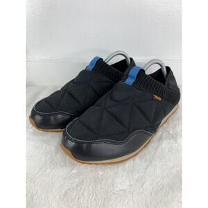 Teva Men’s ReEmber Ember Moc Slip-On Black/Plaza Taupe Size 10
